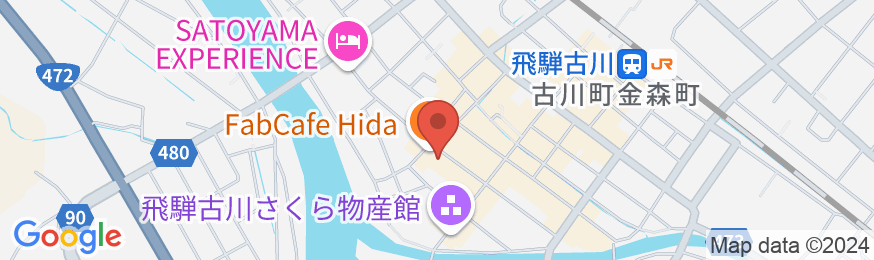 大関屋旅館の地図