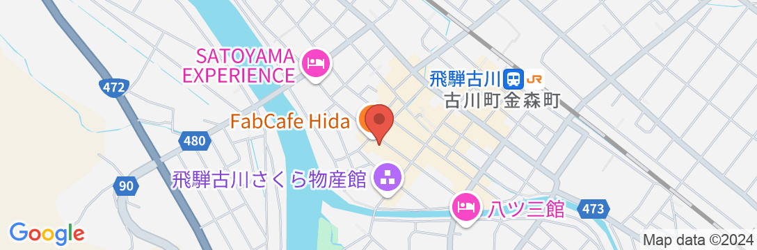 大関屋旅館の地図