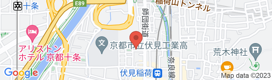 R‐Guest Residence 京都伏見の地図