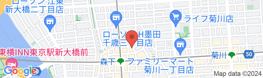 イーストスクエア東京の地図