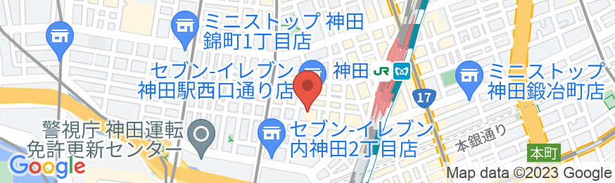 相鉄フレッサイン 神田大手町の地図