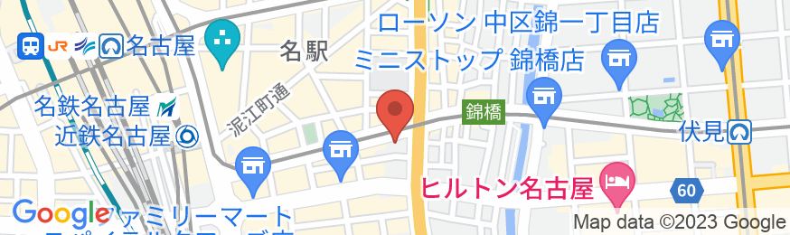 イビススタイルズ名古屋の地図