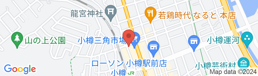 ALPHABED INN 小樽駅前の地図
