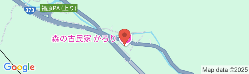 森の古民家 かろりの地図