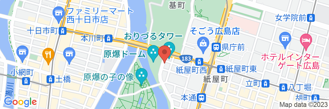 広島の宿 相生の地図