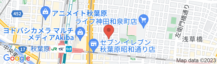 MARUTOMO HOTEL 秋葉原の地図