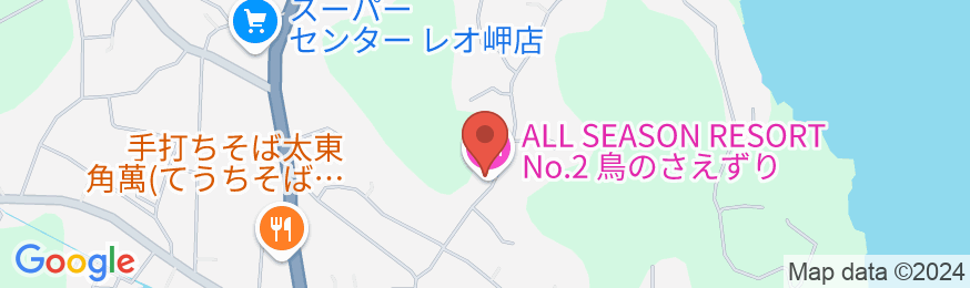 ALL SEASON RESORT No.2 鳥のさえずりの地図