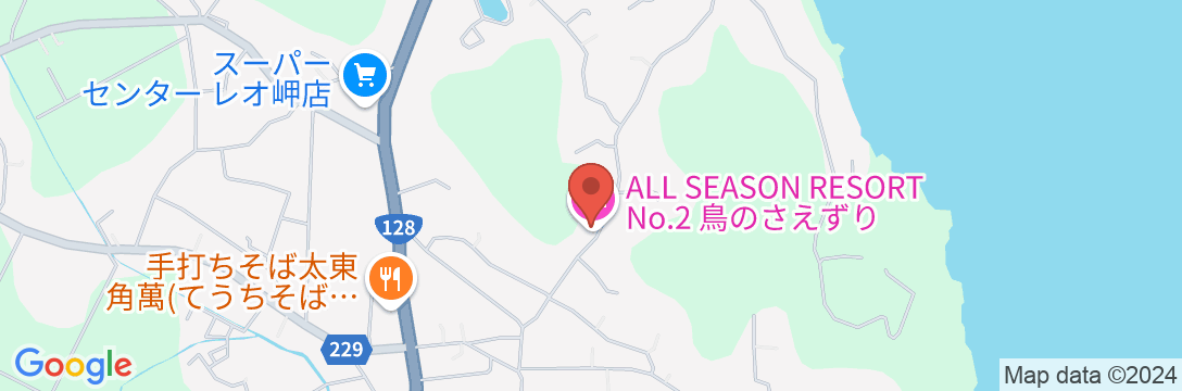 ALL SEASON RESORT No.2 鳥のさえずりの地図