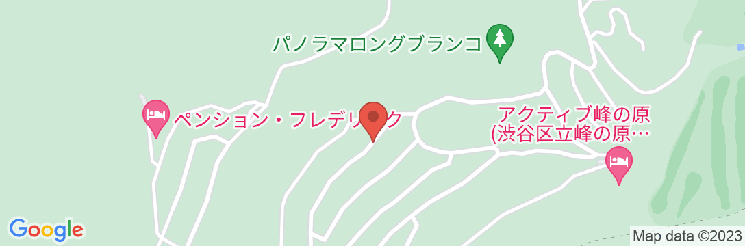 信州・峰の原 ペンション ガーデンストーリーの地図