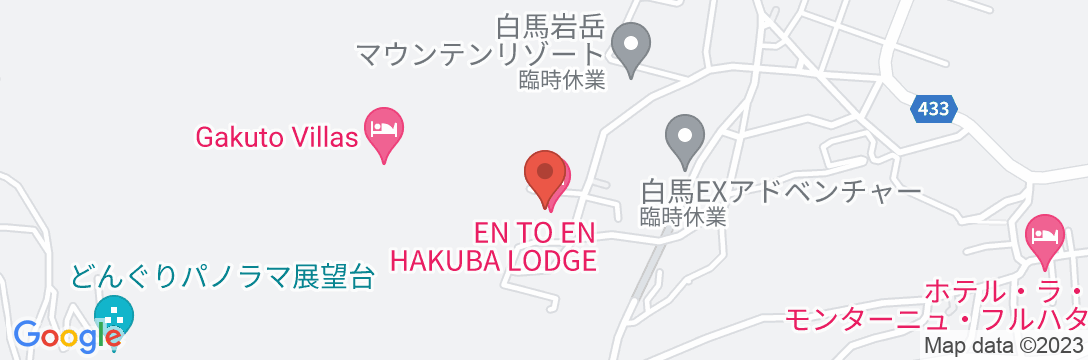 EN TO EN HAKUBA LODGEの地図