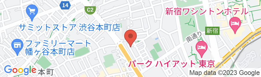 Hotel EL Shinjuku 6の地図
