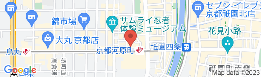 京都セントラルインの地図