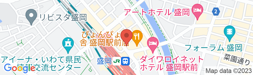 リッチモンドホテル盛岡駅前の地図