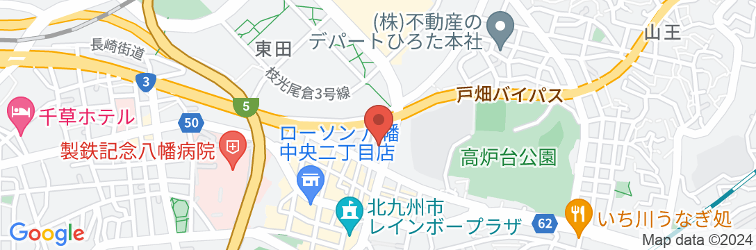 HOTEL SANTOKU ホテル 三徳の地図