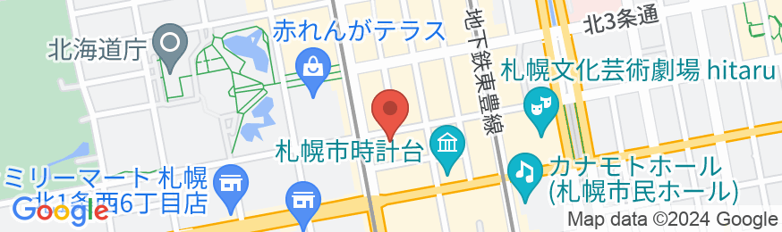 KOKO HOTEL 札幌駅前の地図