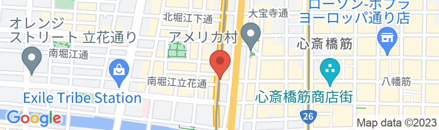 MIMARU大阪 難波NORTHの地図