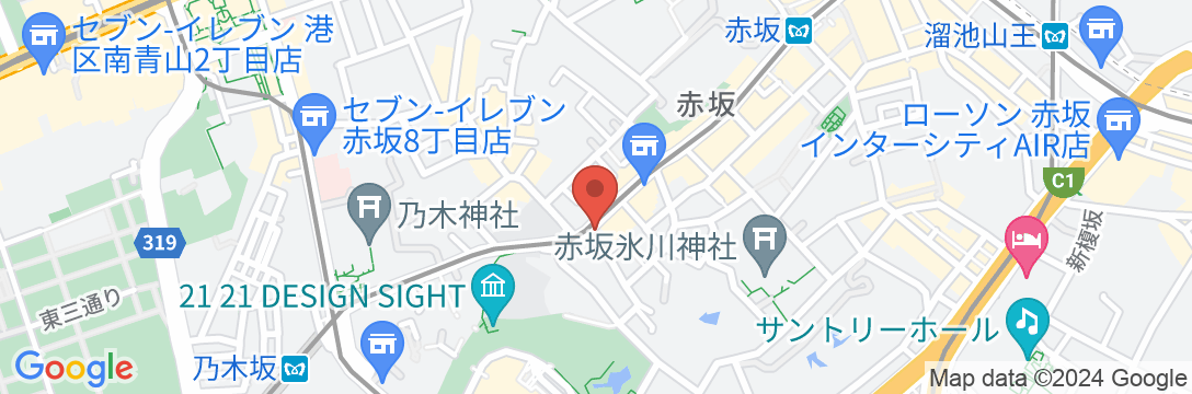 マロウドイン赤坂の地図