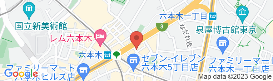コンフォートイン東京六本木の地図