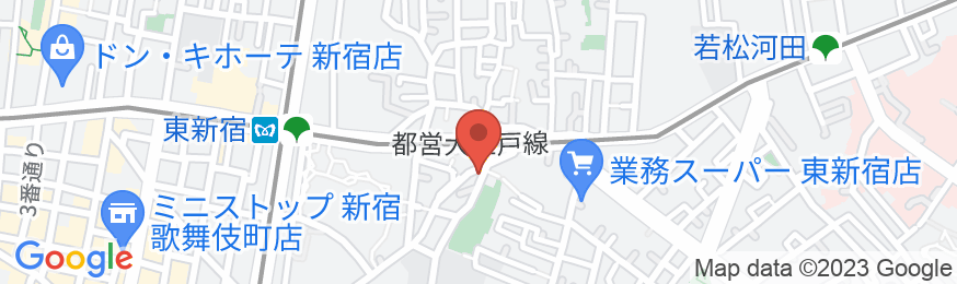サクラクロスホテル新宿東アネックスの地図