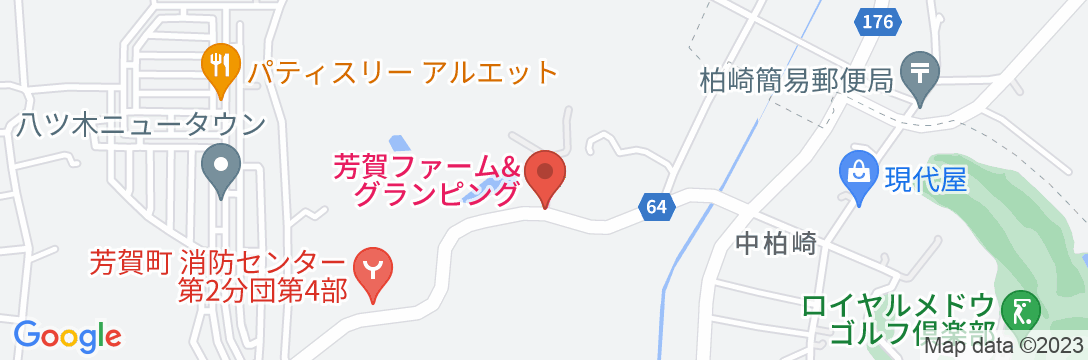 Haga Farm & Glamping(芳賀ファーム&グランピング)の地図