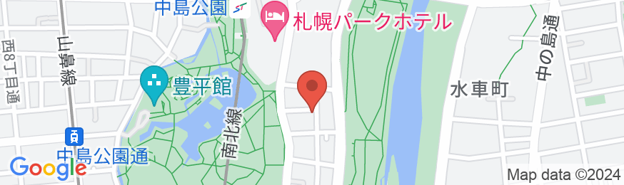 Sapporo Stay Nakajima Parkの地図