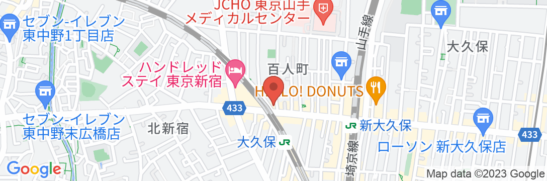 シティホテル甲隆閣の地図