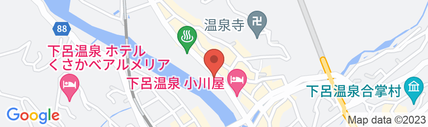 桜 River Side Stay 下呂温泉の地図
