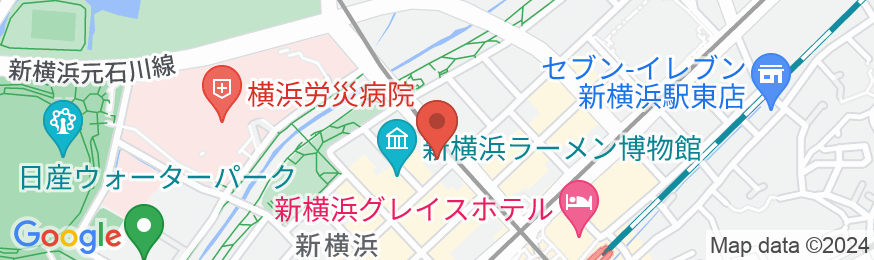 R&Bホテル新横浜駅前の地図