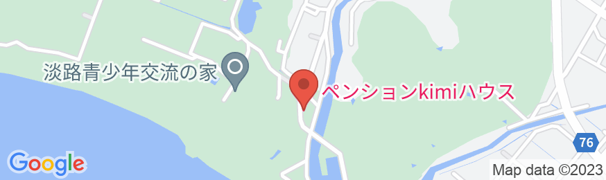 ペンションKimiハウス<淡路島>の地図