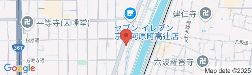 フォションホテル京都の地図