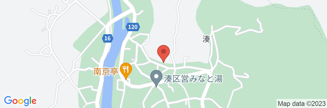 温泉宿 美浦の地図