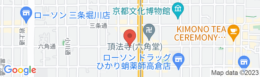 CANDEO HOTELS(カンデオホテルズ)京都烏丸六角の地図