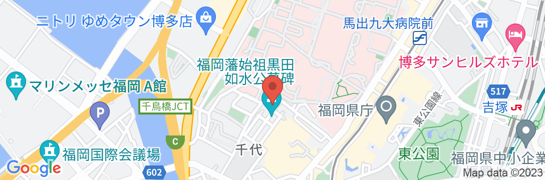 Vieuno Stay Hakata1(ビューノステイハカタ1)の地図