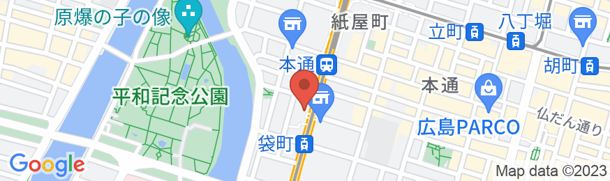 パシフィカ紙屋町ビル 広島の地図