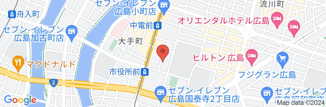 ファーストステージ広島の地図