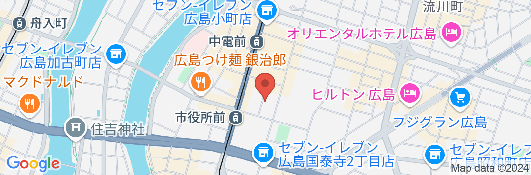 ファーストステージ広島の地図