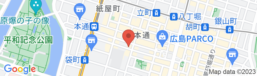 袋町iビル 広島の地図