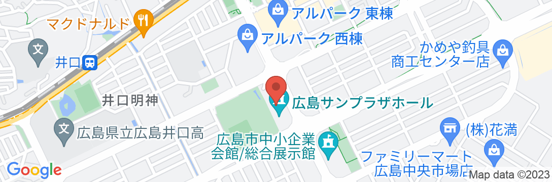 広島サンプラザの地図