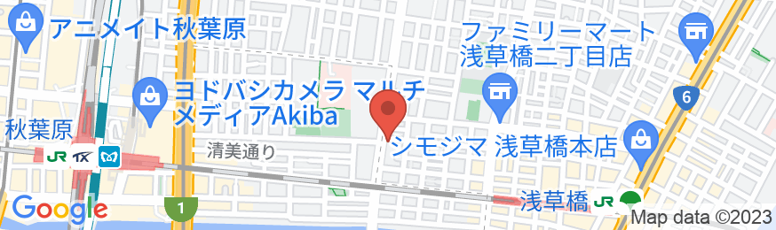 MONday Apart 浅草橋秋葉原(旧:MONday Apart 秋葉原サウスイースト)の地図