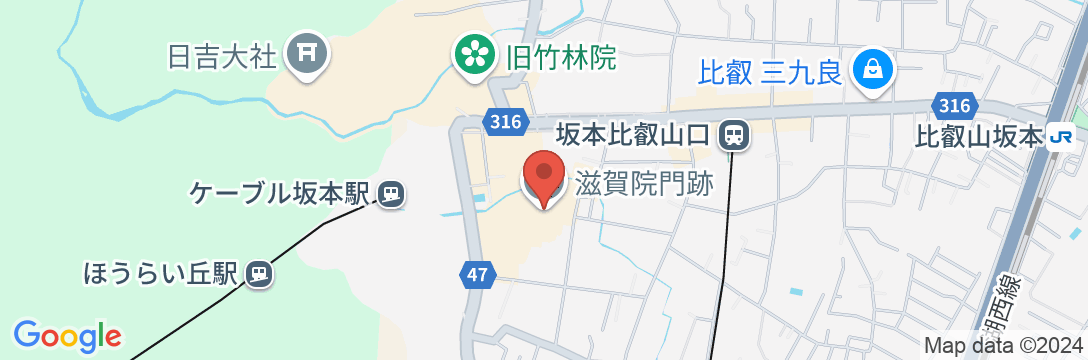 京恋 琵琶湖の地図