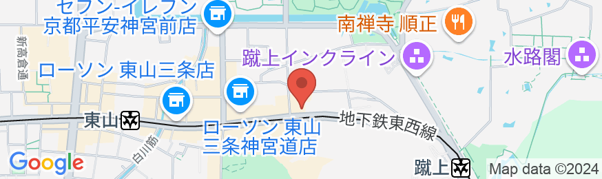 京町家 星宿の地図