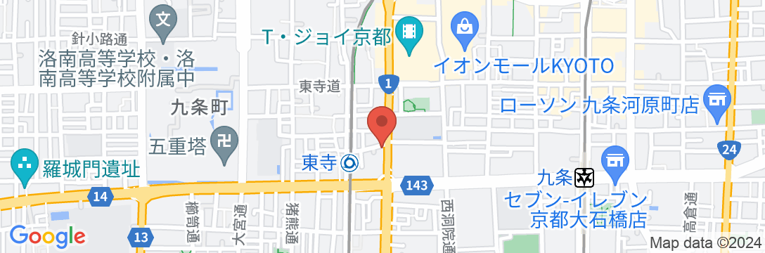 OMO3京都東寺 by 星野リゾートの地図
