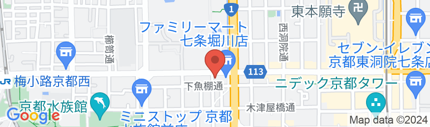 MONday Apart Premium 京都駅の地図