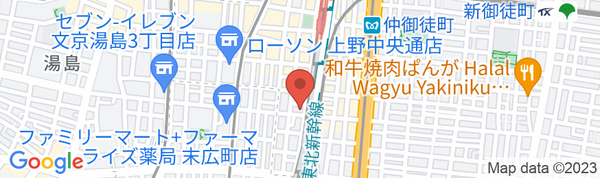 MONday Apart Premium 上野御徒町の地図