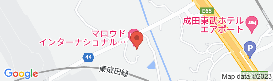マロウドインターナショナルホテル成田の地図