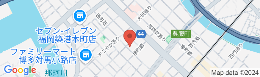 グランドベース博多奈良屋の地図