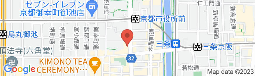 OMO5京都三条 by 星野リゾートの地図