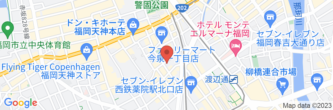 lyf Tenjin Fukuoka(ライフ天神福岡)の地図