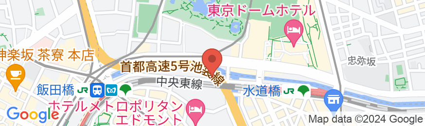 toggle hotel suidobashi(トグルホテル水道橋)の地図