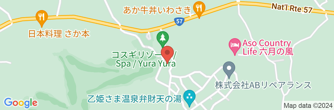 KOSUGI RESORT(コスギリゾート)の地図